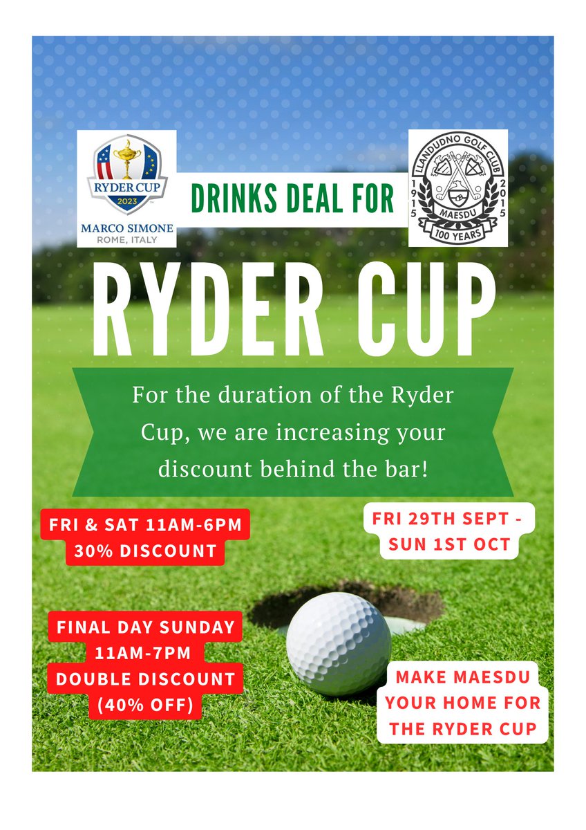 #RyderCup Say no more. 
🍺🍻⛳️🏌️🇪🇺🇺🇸