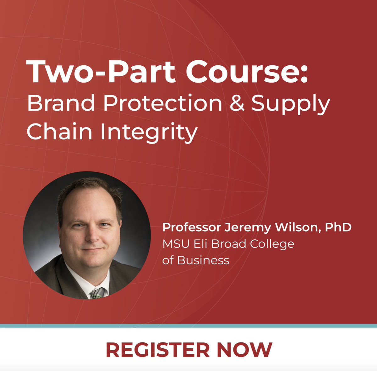 Looking to increase your understanding of brand protection? Register now for Michigan State University and Rx-360's two-part brand protection and supply chain integrity course now!
To register, visit: rx-360.org/brand-protecti…

#Brandprotection #PatientSafety #SupplyChainIntegrity