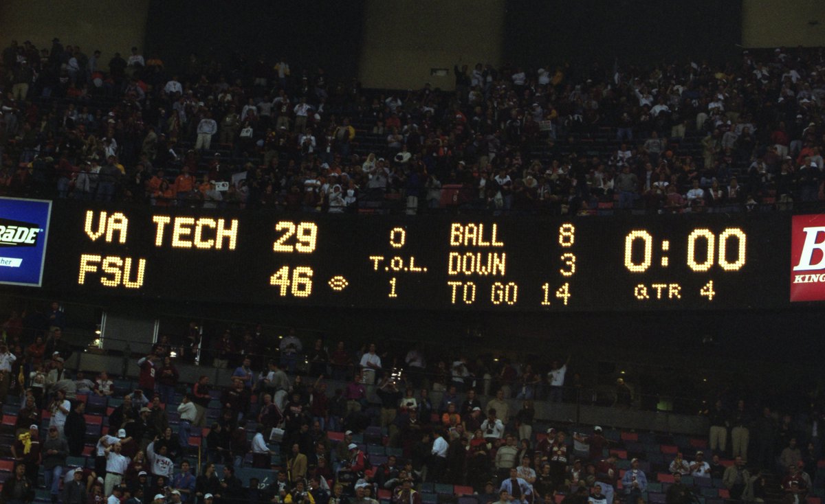 FSUFootball's tweet photo. We’re #1! – The Story of 1999 Florida State Football premieres tonight at 7pm ET on @accnetwork!

Watch interviews, archival footage and game broadcasts while reliving the only wire-to-wire No. 1 team in AP poll history

#NoleFamily https://t.co/tgBQfsaq5X