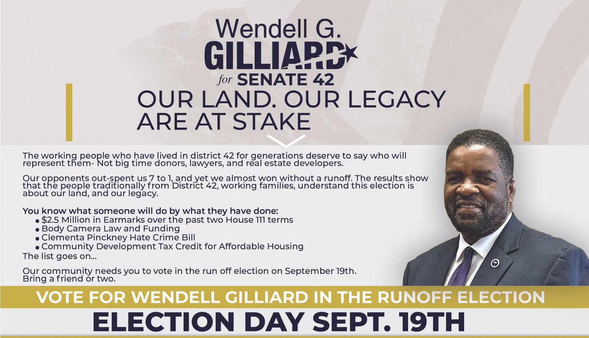 GilliardforSCSenate42 tweet media