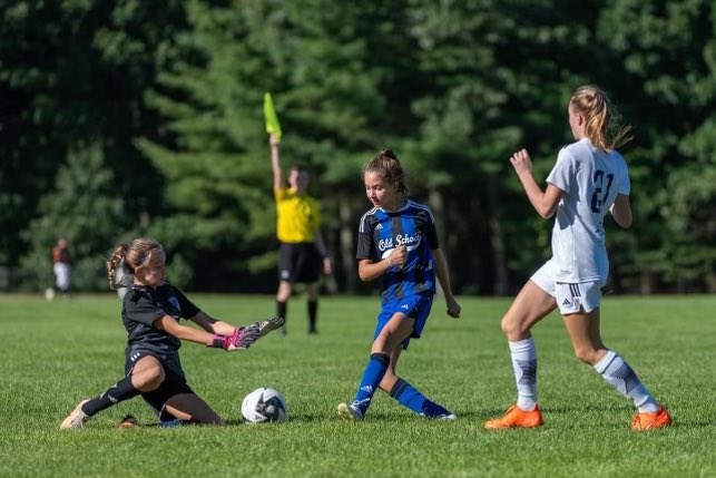 Offsides or not she’s making the stop @WestCoastGK