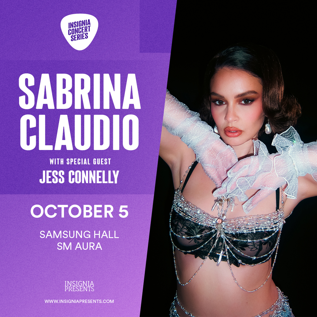 dday_ph's tweet photo. More reason to watch!
Jess Connelly will be opening for #SabrinaClaudioinManila

SABRINA CLAUDIO Live In Manila
🗓️ October 5, 2023
📍 Samsung Hall, SM Aura Premier
🎟️ SM Tickets Outlets/Online
https://t.co/oQ6xodoe6h

Presented by @InsigniaPresent

#InsigniaConcertSeries https://t.co/ShptdMeMLW