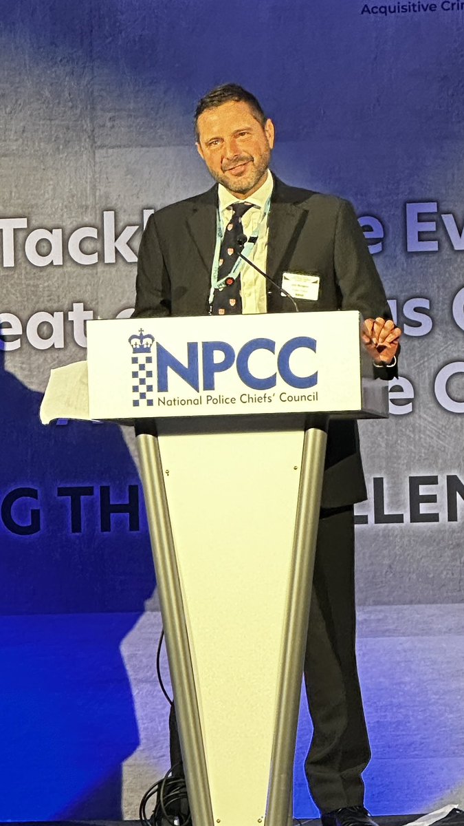 Det. Superintendent Jon Burgess from @EssexPoliceUK is our final speaker of #soac2023 as he highlights where Heritage Crime sits within the UK Serious and Organised Crime Strategy & its importance as a UK & wider issue.