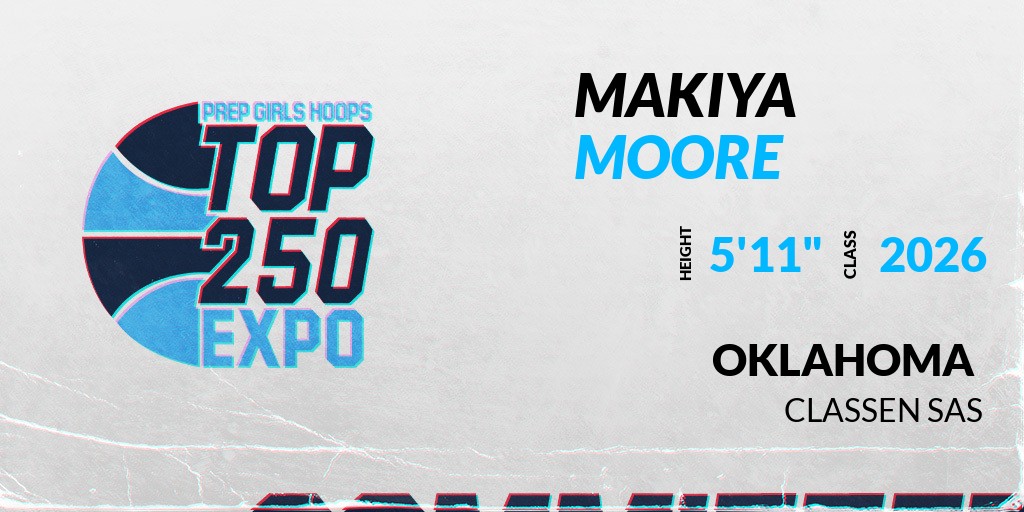 Welcome Class of 2026 Makiya Moore (@makiyamoore32) of Classen SAS HS to the @PGHOklahoma Oklahoma Top 250 Expo @ The Hive. 🔥🏀 #PGHTop250ExpoOK 🏀🔥 Register NOW! 👇 prepgirlshoops.com/top-250-expos/