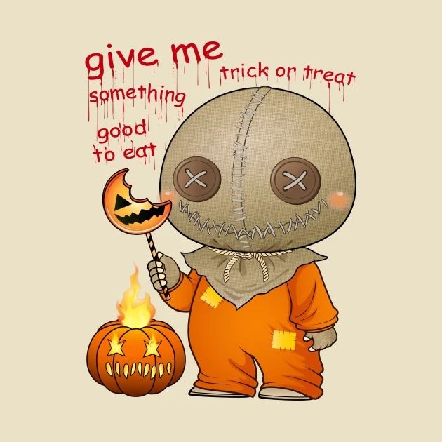 Happy Trick 'r Treat Tuesday! 🎃

Art by akaneschibiart

#trickrtreat #trickrtreattuesday #sam #halloweendemon #horror #horrormovies #horrorfam #horrorfamily