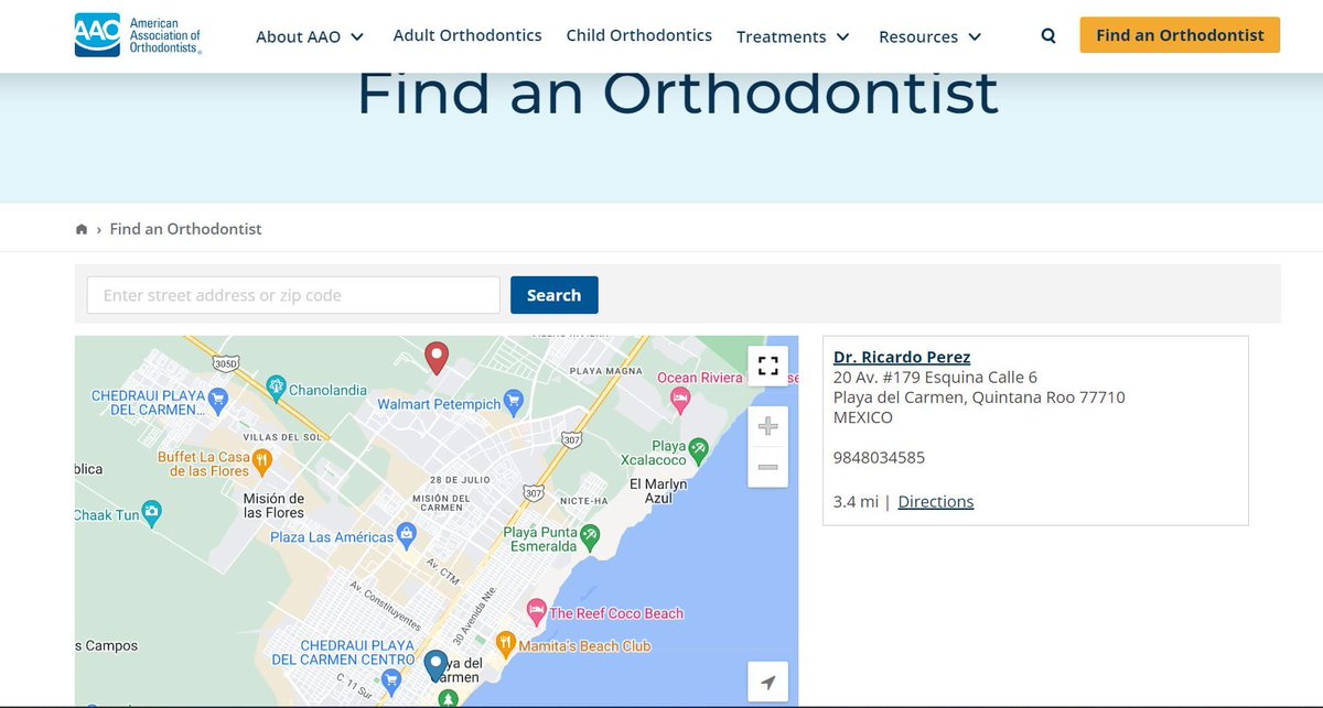 playasmiles's tweet photo. As a member of the American Association of Orthodontists (AAO) you can now find us in the Orthodontist locator on their website.
Como miembro de la Asociación Americana de Ortodoncistas ( AAO ) ya nos puede encontrar en el localizador de Ortodoncistas de su web site. https://t.co/4I7q8SVCtt
