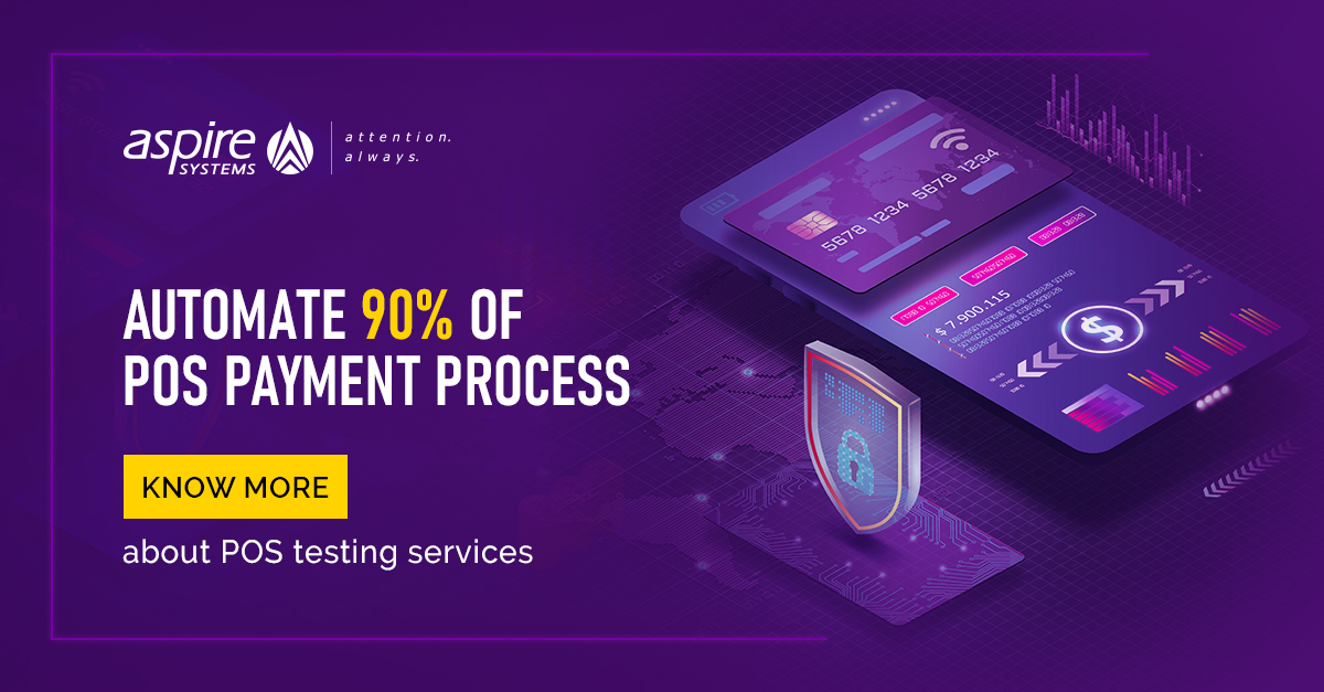 testing_aspire's tweet image. Shopping experience hits the next level with Aspire’s #POS test automation services. Handle heavier web traffic loads easily and improve your payment systems&apos; efficiency. Learn how 👉aspiresys.com/pos-testing-au…

#POSTesting #RetailTesting