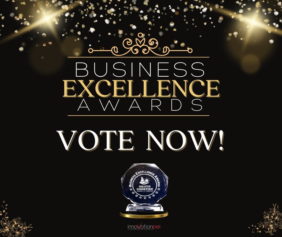 PEI Mutual has been nominated for TWO Awards in the GSCC Business Excellence Awards!
🌟The Business Excellence Award (10+ Employees) 
🌟The Community Impact Award
Click the link below to submit your vote:
surveymonkey.com/r/D857SNQ
Vote until September 29th, 2023!
#PEIMutual #GSCC