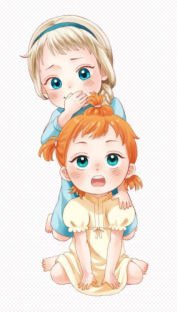 Kid Anna And Elsa ❄️