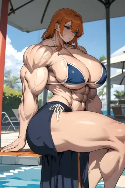 GirlMuscul4643's tweet photo. This is Maya, she invited you to swim in her pool at her mansion https://t.co/FpKbBkd1o1