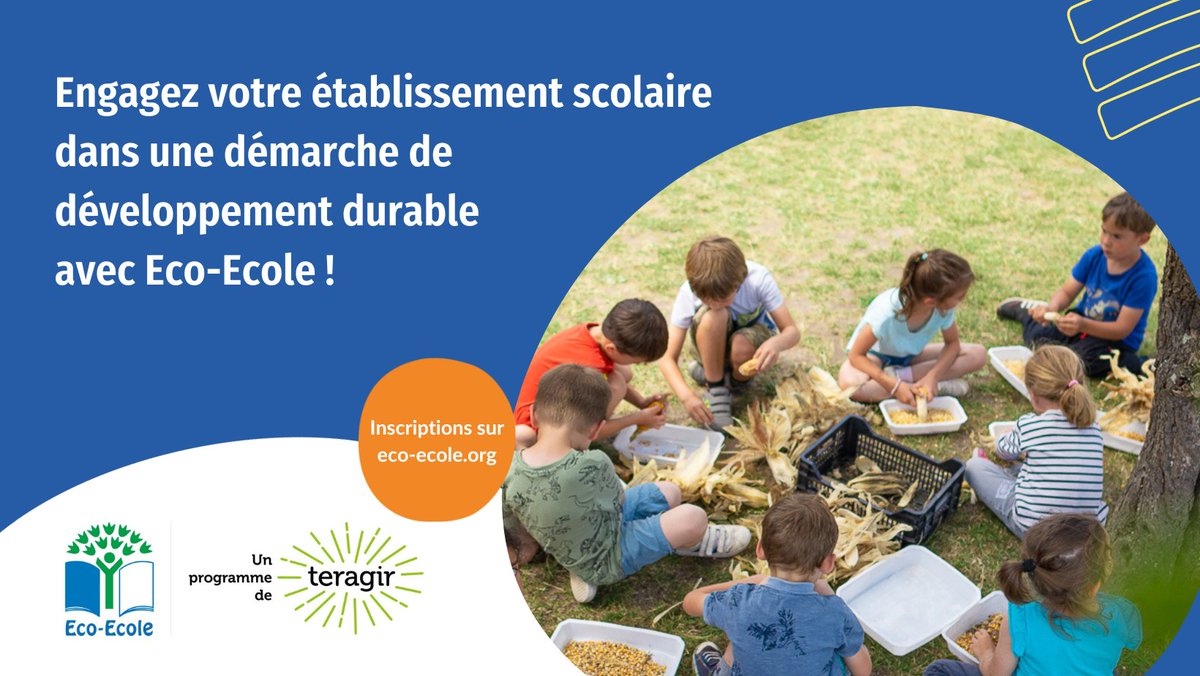 🌱Cette année, engagez votre établissement scolaire dans le développement durable avec <a href="/Eco_Ecole/">Programme Eco-Ecole</a> !

🌍Vous bénéficierez d'une méthodologie adaptée, de ressources pédagogiques et d'un accompagnement personnalisé entièrement gratuits !

En savoir plus👉eco-ecole.org