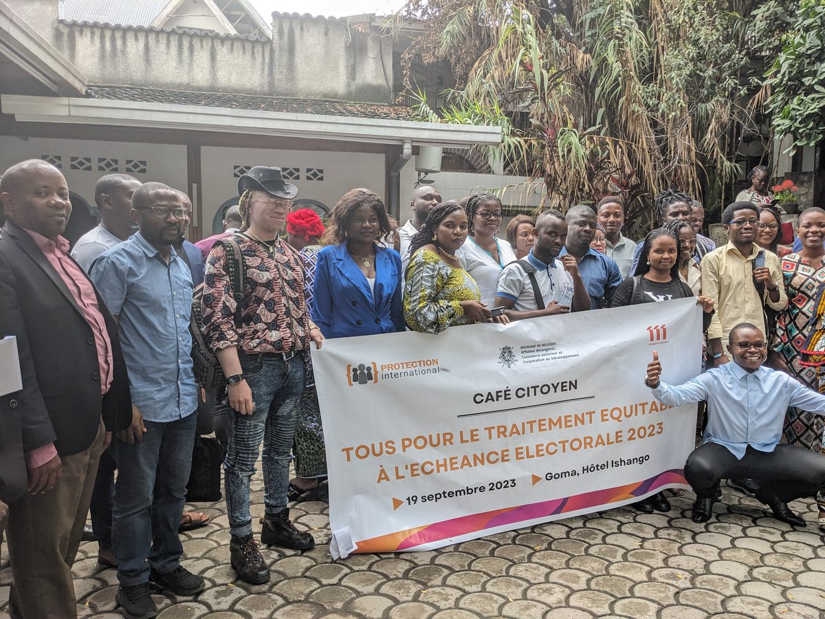 ghislainbarak's tweet photo. #RDC: Femmes et élections: Qlles stratégies pr mobiliser la communauté en faveur de la femme.
Discussion et débat au Café citoyen par Protection Internationale à Goma. Réunis: leaders d'opinion, candidates députés et regroupements politiques.
@aidprofenasbl 
@luchaRDC @cenirdc https://t.co/1r0DjxeVAc