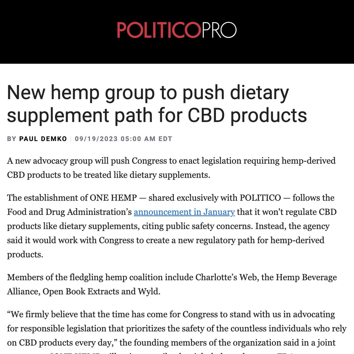 onehemp_us's tweet photo. The opportunity has arrived to make real progress in Congress on #CBD regulation. The #ONEHEMP coalition is working with policymakers, regulators and stakeholders to advance the future of CBD regulation: https://t.co/RQC3bp0Y0x https://t.co/jHMLiJPIiY