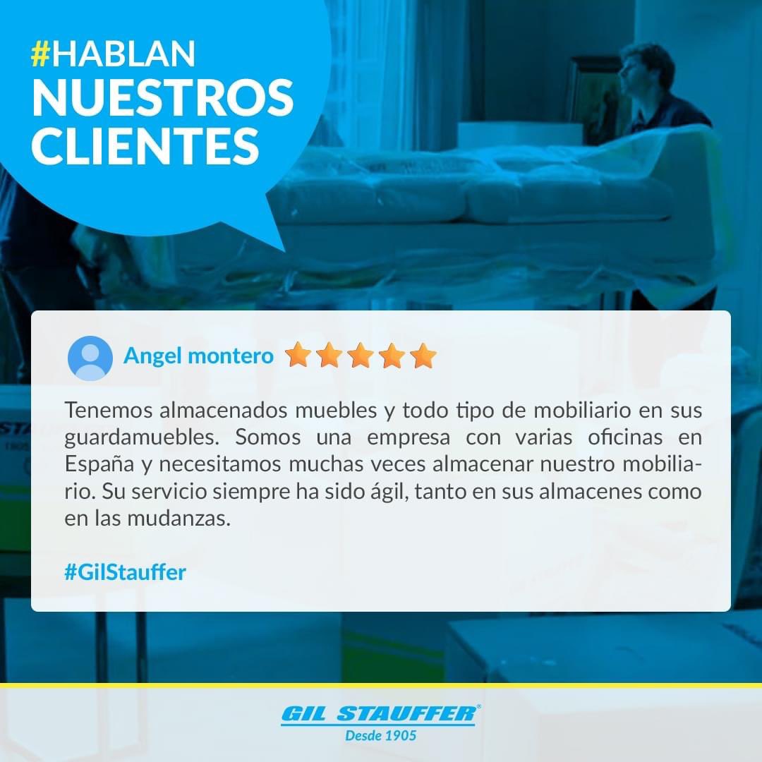 Gil_Stauffer's tweet photo. ¡Nuestrxs clientes hablan y sus palabras nos inspiran! 💬✨ Queremos compartir con todxs vosotrxs algunas de las valoraciones positivas que hemos recibido. ¡Gracias por confiar en nosotros! 🙌 💼 🥰

 #OpinionesGilStauffer #GilStauffer #mudanzasnacionales #mudanzasinternacionales https://t.co/SmghgtIakb