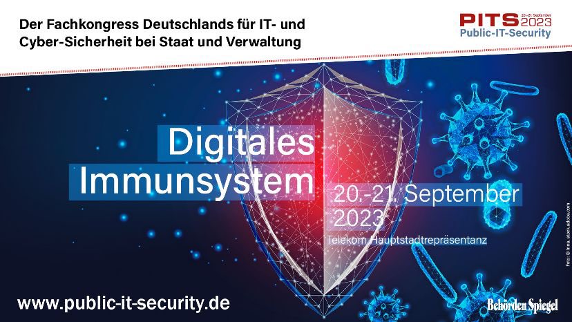 Wie steht es um unser “Digitales Immunsystem”? 🩺 Freue mich auf die Diskussion dazu morgen um 16.30 Uhr auf der #PITS2023 <a href="/Digitaler_Staat/">Digitaler Staat</a>