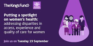 Proud to share the story of our amazing @WHN_BfdDistrict at #KFWomen conference with @HansMasira @DrLouiseClarke and to premiere this film by @NFortressFilms - youtu.be/2aueCEUqIog Really inspiring sessions and discussions so far, thanks @TheKingsFund for asking us 💜