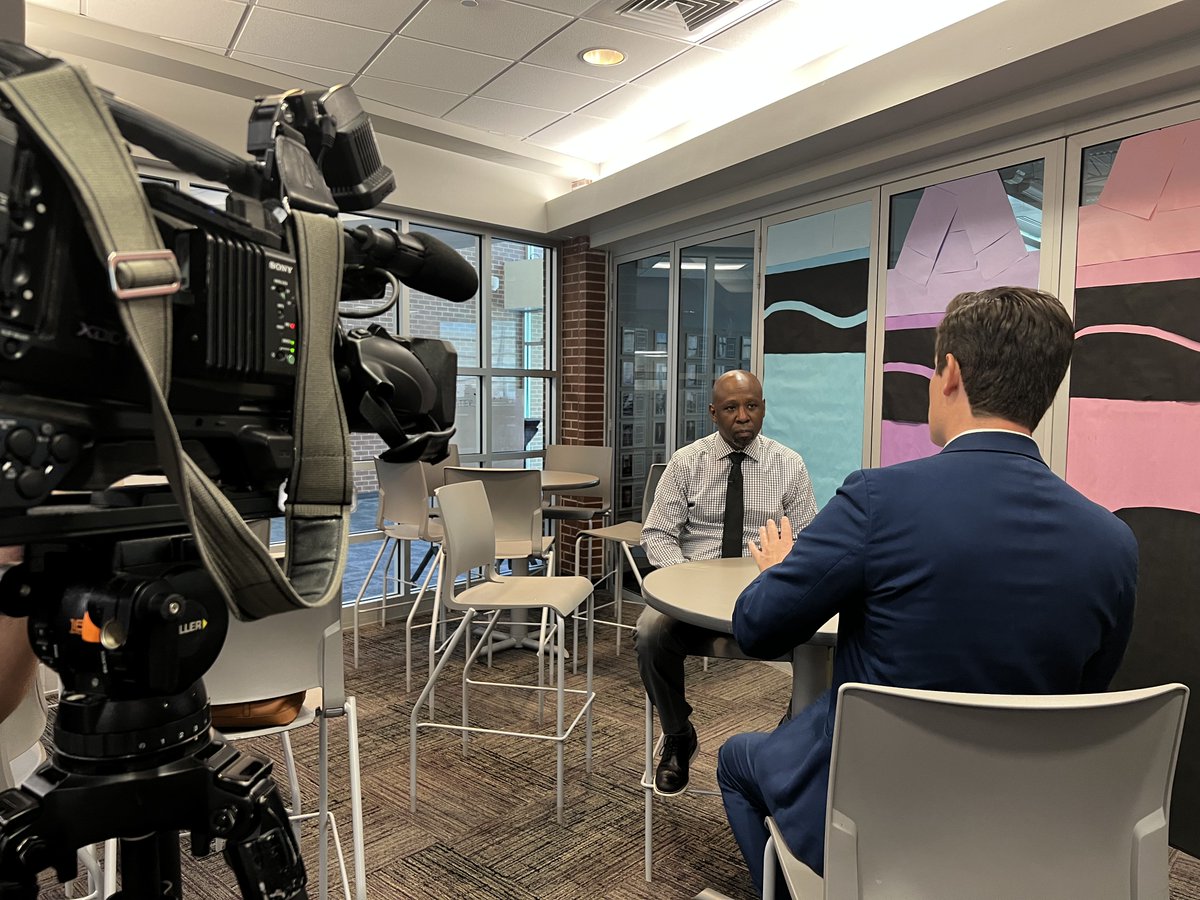 BeltonSchools's tweet photo. Yesterday, KSHB 41 came to talk to Conner Sisemore, a senior at Belton High School, about his journey in the Breakthrough Junior Challenge. 

Watch his story here: https://t.co/DRETacQBJa

Vote on YouTube by liking his video: https://t.co/EBpVg4k16I https://t.co/ZIqh2lQ3Xu