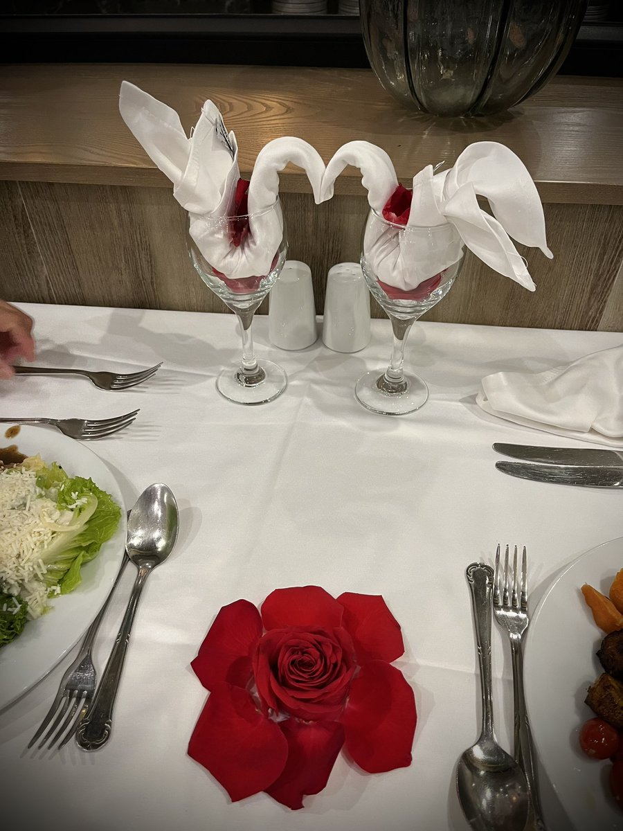Make a difference by showing you care! It’s that simple. Last night our waitress went above and beyond with our table setting  and shared in some light conversation. This reminded me that no matter what your profession is, you can make an impact. Find your joy and do it well.