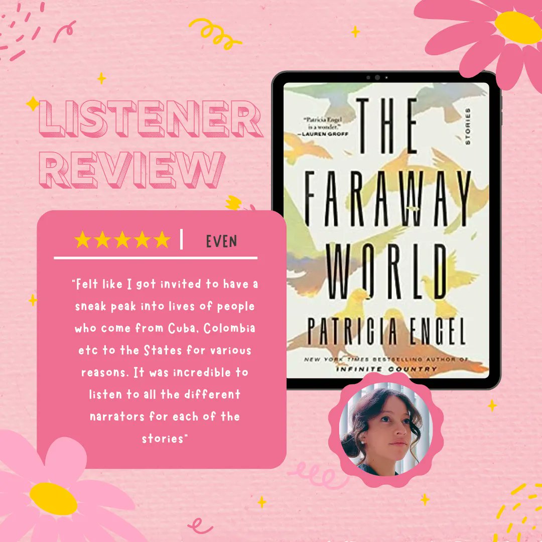 'Felt like I got invited to have a sneak peak into lives of people who come from Cuba, Colombia etc. to the States for various reasons. It was incredible to listen to all the different narrators for each of the stories' -EVEN 

#AudiobookNarrator #AudioReview #FiveStars