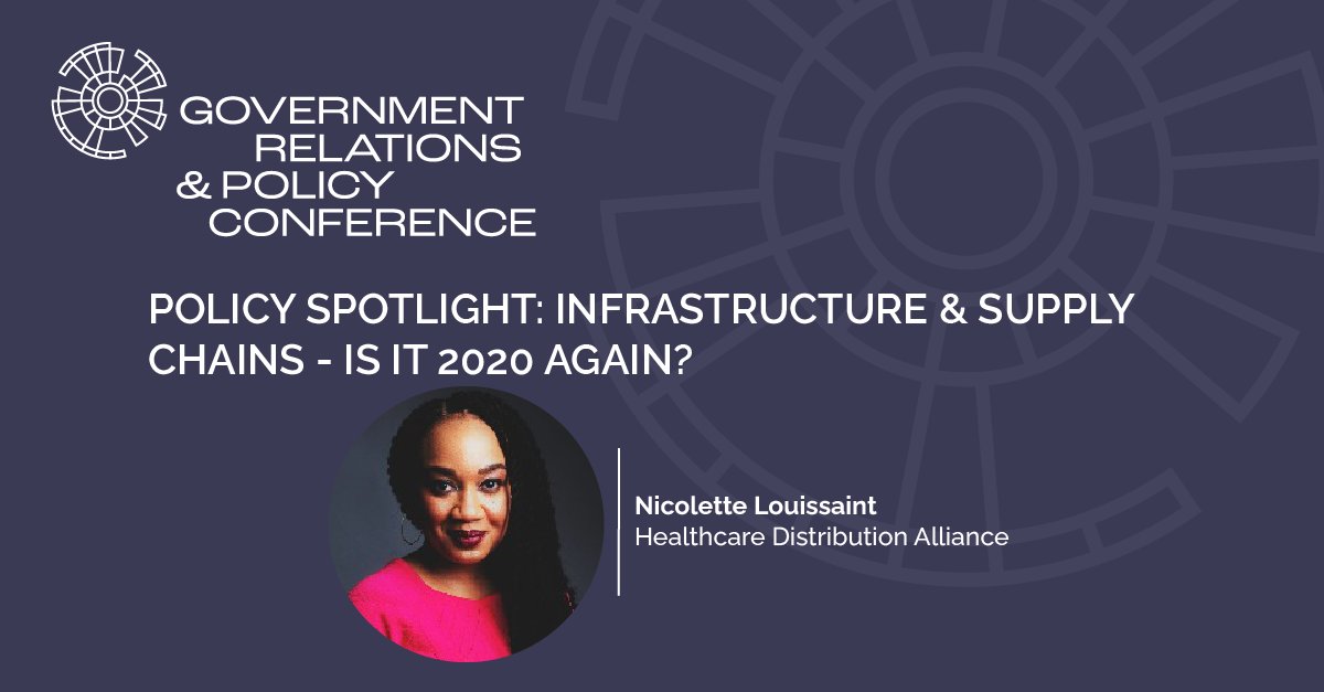 HDA - Healthcare Distribution Alliance (@hdaconnect) on Twitter photo HDA’s Dr. Nicolette Louissaint (<a href="/DrNLouissaint/">Nicolette Louissaint</a>) will be speaking at the <a href="/PACouncil/">PublicAffairsCouncil</a>’s Government Relations & Policy Conference about Rx supply chain lessons learned from the pandemic and future challenges. pac.org/event/grpc/ #GRPC23 HDA’s Dr. Nicolette Louissaint (<a href="/DrNLouissaint/">Nicolette Louissaint</a>) will be speaking at the <a href="/PACouncil/">PublicAffairsCouncil</a>’s Government Relations & Policy Conference about Rx supply chain lessons learned from the pandemic and future challenges. pac.org/event/grpc/ #GRPC23