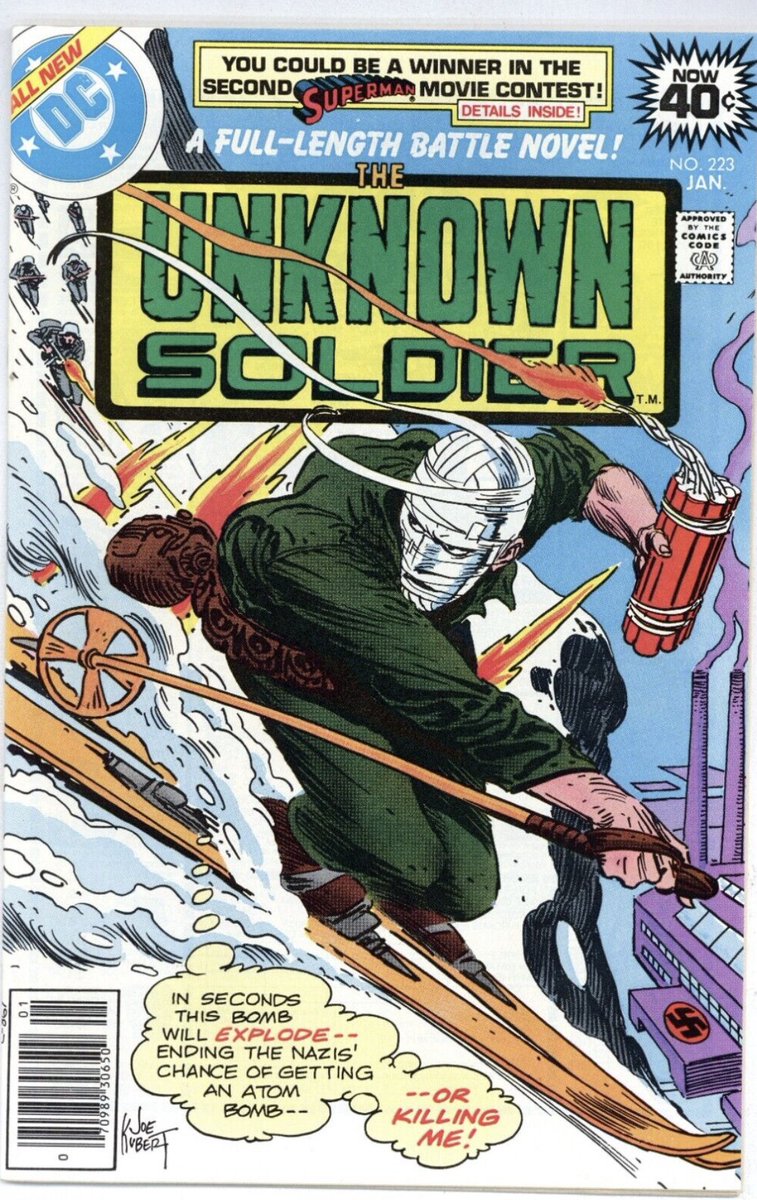 #UnknownSoldier #JoeKubert #DCComics #SgtRock
Yesterday would have been Joe Kubert's 96th Birthday. Rest easy, Joe.