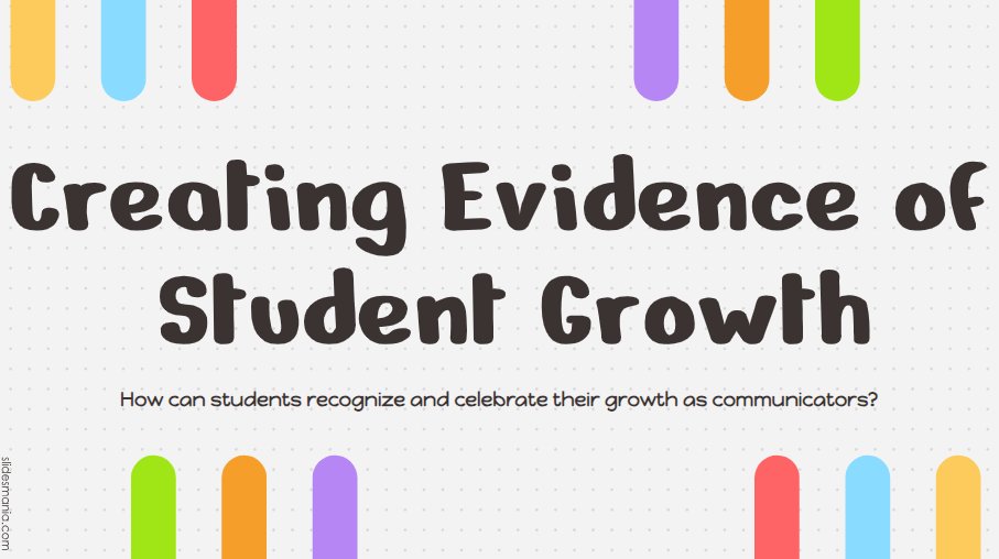 Started the day with an amazing conversation with our ESOL team around digital tools that could help our students create evidence of their growth as communicators over time.  SO excited to see these ideas come to life with kids!!