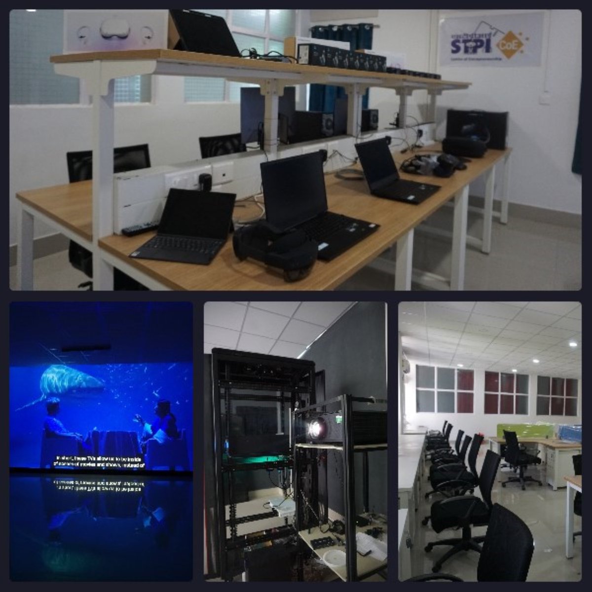 #STPIINDIA Imphal has set up a state-of-the-art #AR #VR #Lab under #OctaNE of #STPICoES having cutting-edge facilities  for the #EmergingTech #startups of the region. @GoI_MeitY @arvindtw @stpiindia @STPI_OctaNE @Vandana030870