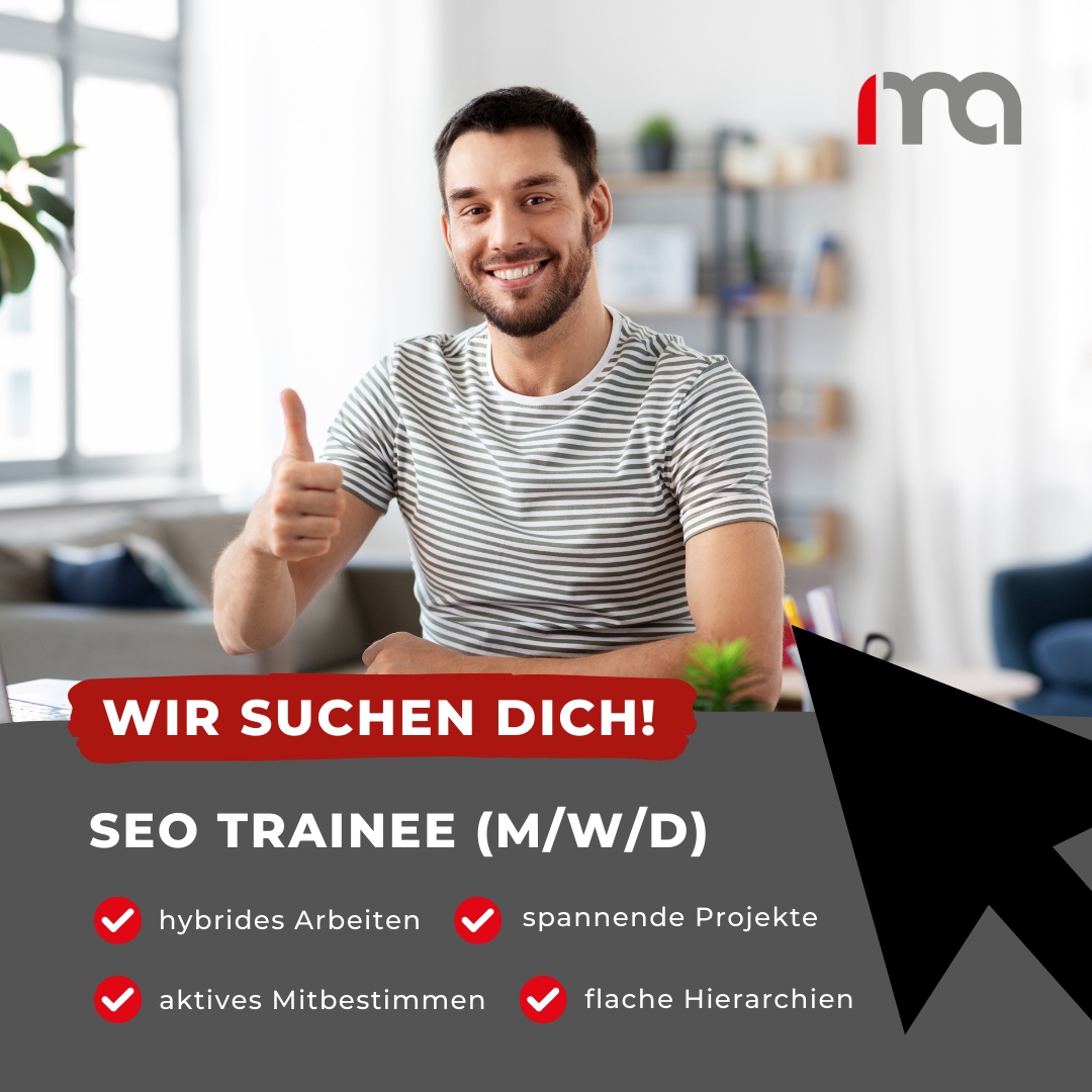 Hast du das Zeug dazu, unsere Kunden in die Top-Suchergebnisse zu katapultieren? 🚀 Du liebst SEO und Kundenkontakt? 🤝🏻 Dann lies weiter! 

Bewirb dich jetzt! 📩 bewerbung@internet-marketing-agentur.com oder unter: 
internet-marketing-agentur.com/seo-trainee-sa…