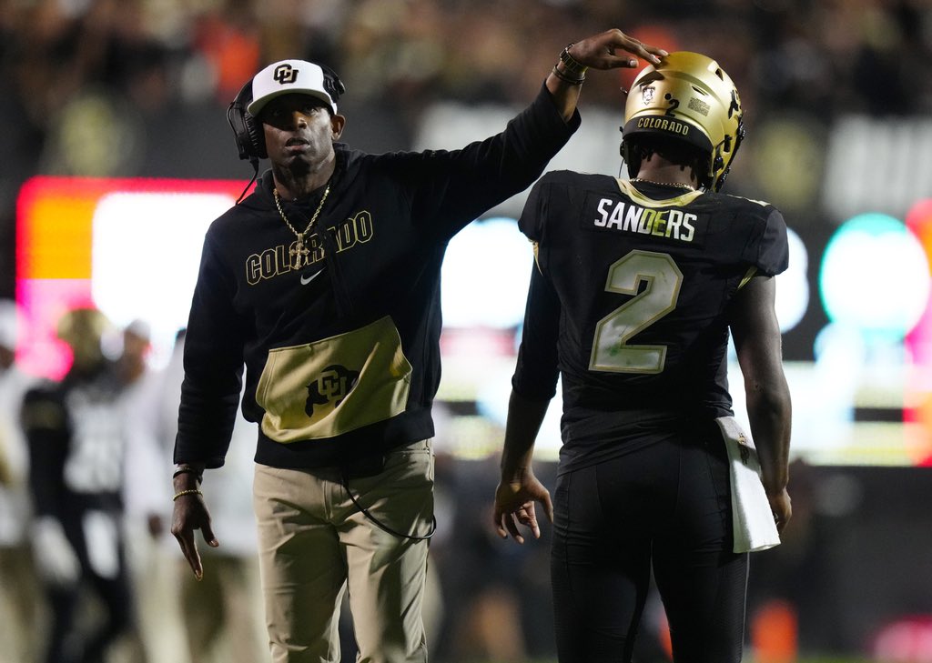 jasrifootball's tweet photo. Wow: The Colorado vs Colorado State game was the most streamed college football game OF ALL TIME, according to @espn

The game registered 9.3 million viewers and was the 5th most watched college football game on record. It had a peak viewership of 11.1 million. 

The Deion Sanders effect.