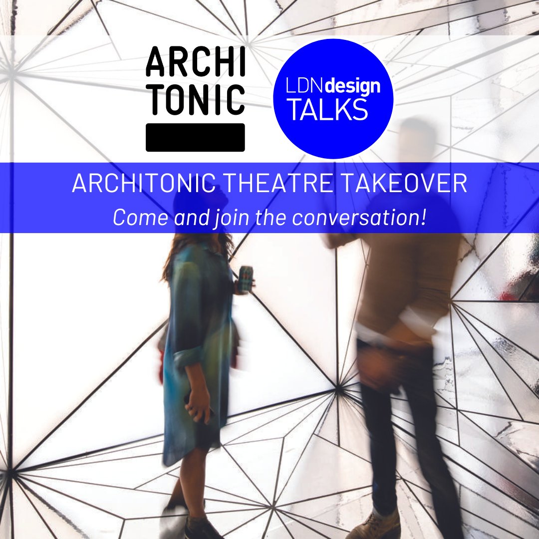LDNdesignfair's tweet photo. Architonic Live Talks at London Design Fair
This afternoon Architonic Editor-in-Chief, Simon Keane-Cowell will take to the LDNdesign Talks stage for lively conversation with some of the architecture and design world's most celebrated practitioners.
#londondesignfair https://t.co/znHHtjZGR1