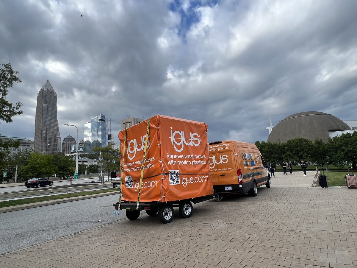 Elisabeth Eitel Young (@eitelondesign) on Twitter photo Stoked to spend the day with <a href="/igus_Inc/">igus® Inc.</a> and the <a href="/DesignWorld/">Design World</a> crew to and see this mobile exhibit once it’s set up! Welcome to #Cleveland you guys! Stoked to spend the day with <a href="/igus_Inc/">igus® Inc.</a> and the <a href="/DesignWorld/">Design World</a> crew to and see this mobile exhibit once it’s set up! Welcome to #Cleveland you guys!