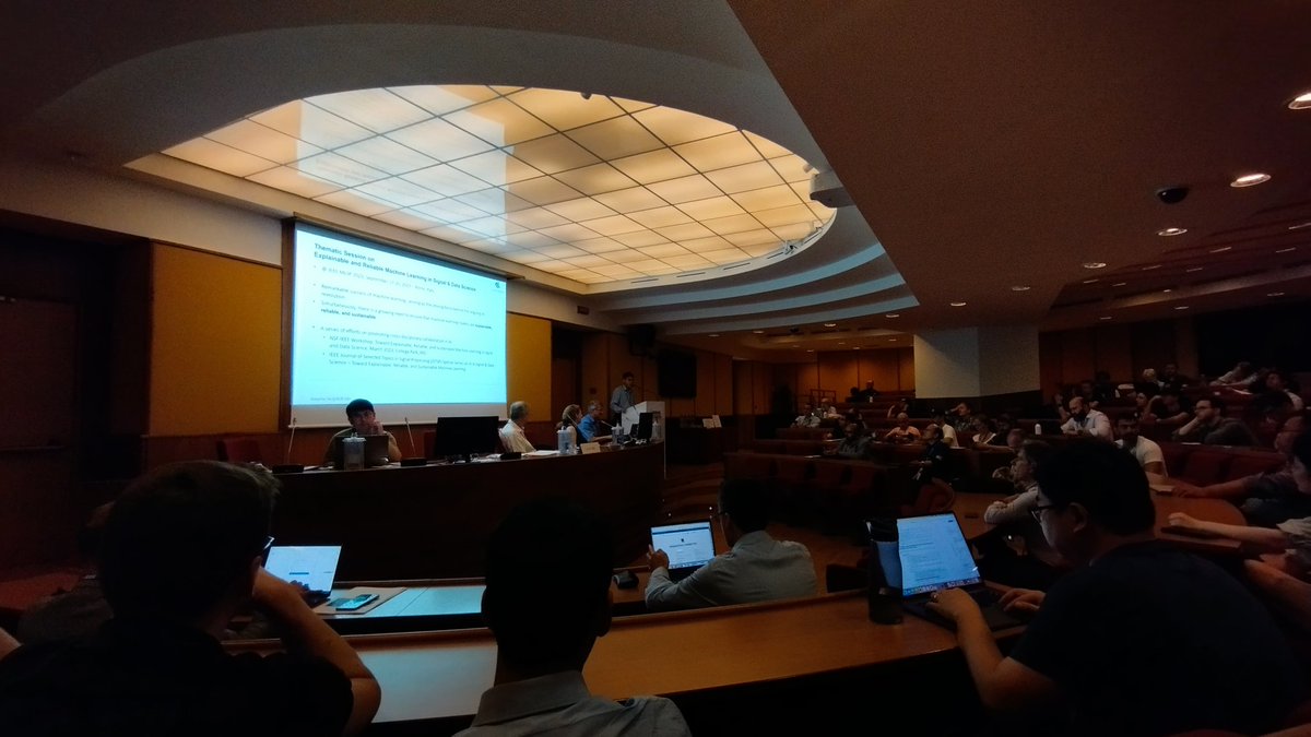 I am at @ieee_mlsp in Rome. Let's meet and discuss about #SignalProcessing & #AI 😀 Kudos to @dhan90001, @eleonoragrassuc and my colleagues from DIET for the excellent organization!