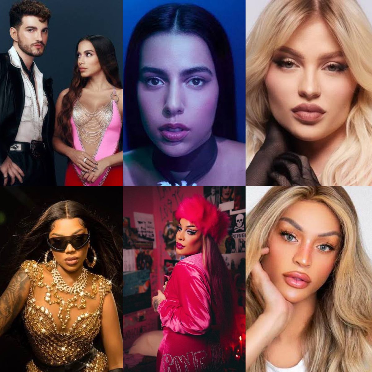 🚨 ABSURDO! Anitta, Luisa Sonza, Pabllo Vittar, Marina Sena, Gloria Groove, LUDMILLA e Jão serem BOICOTADOS nessa edição sendo que entregaram trabalhos coesos e bem produzido esse ano.
