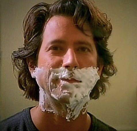 cusickgallery's tweet photo. #tidyuptuesday Peter gets himself polished up for a hot date. #perfectromance #peterperfect #HenryIanCusick https://t.co/pxh3VfBit2