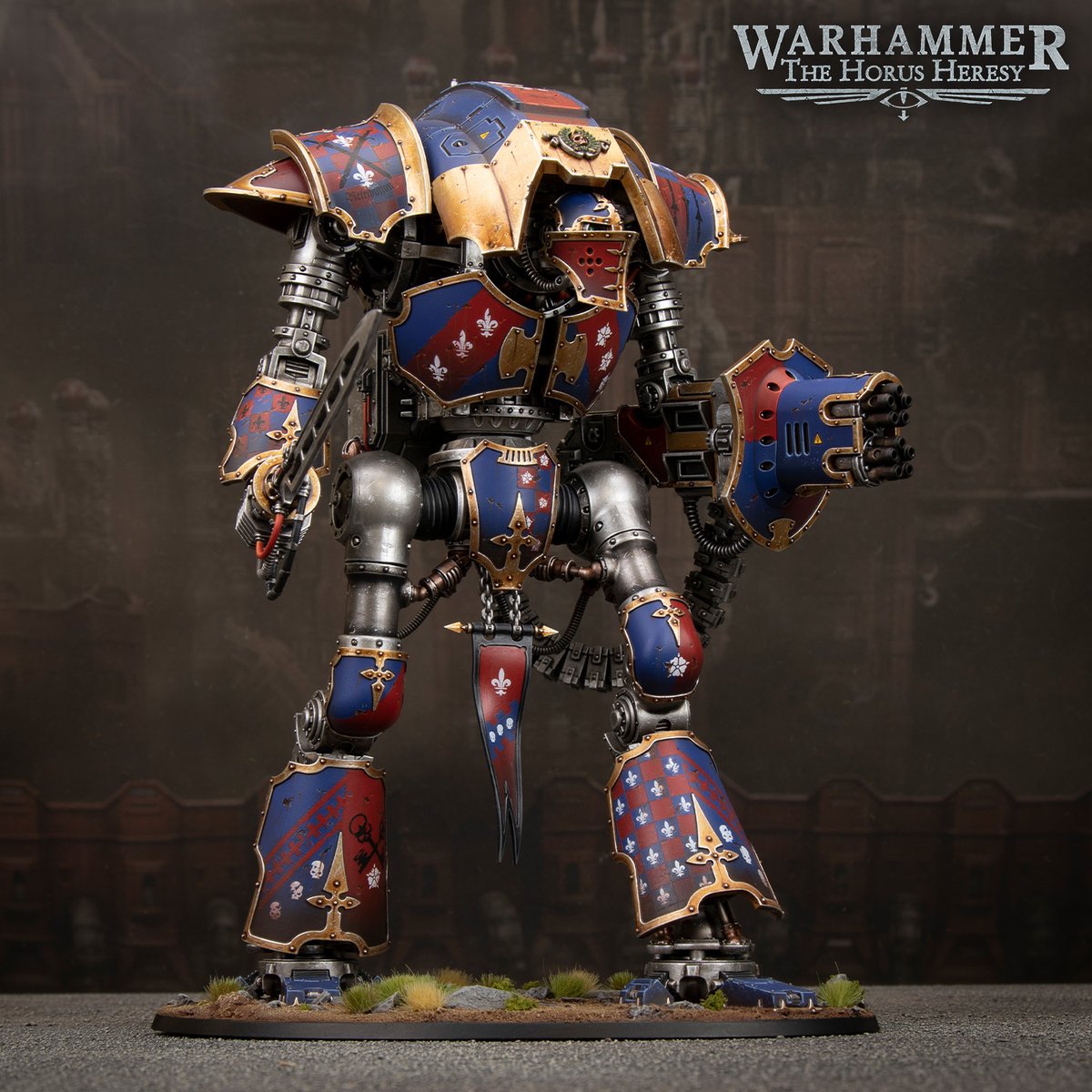 Tell your squire to prepare your paintbrush! 

Get some Knightly inspiration from these noble paintjobs. bit.ly/3LrLZc1 

#WarhammerCommunity