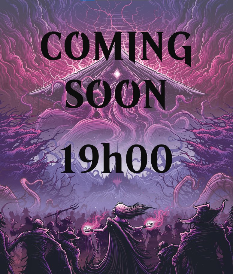 Le mardi, c'est jour sacré.

Vous avez été des milliers à écrire, et vos prières ont été entendues.

Rendez-vous ce soir à 19h00, pour une annonce qui devrait vous secouer plus qu'un Second Rites de bon matin.

Art by <a href="/Danmumforddraws/">Dan Mumford</a> | dan-mumford.com/store

#TeamWindsor