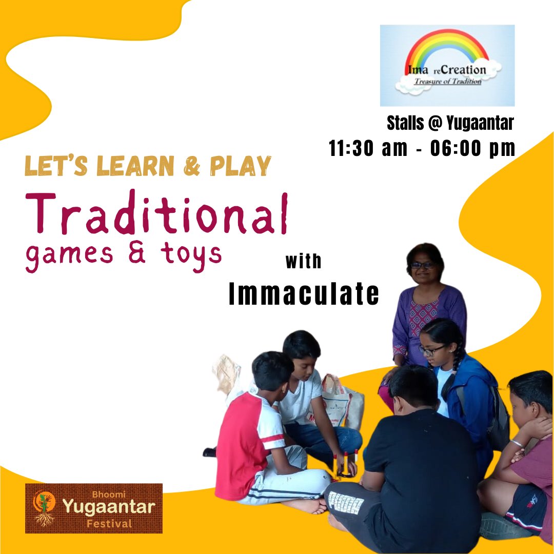 Working with one's hands can deeply impact the way feel think and feel. We are delighted to collaborate with artists, craftspeople and educators who make art out of anything and everything around them - vegetables, fruits, old newspapers and even chalk! Registration link in bio