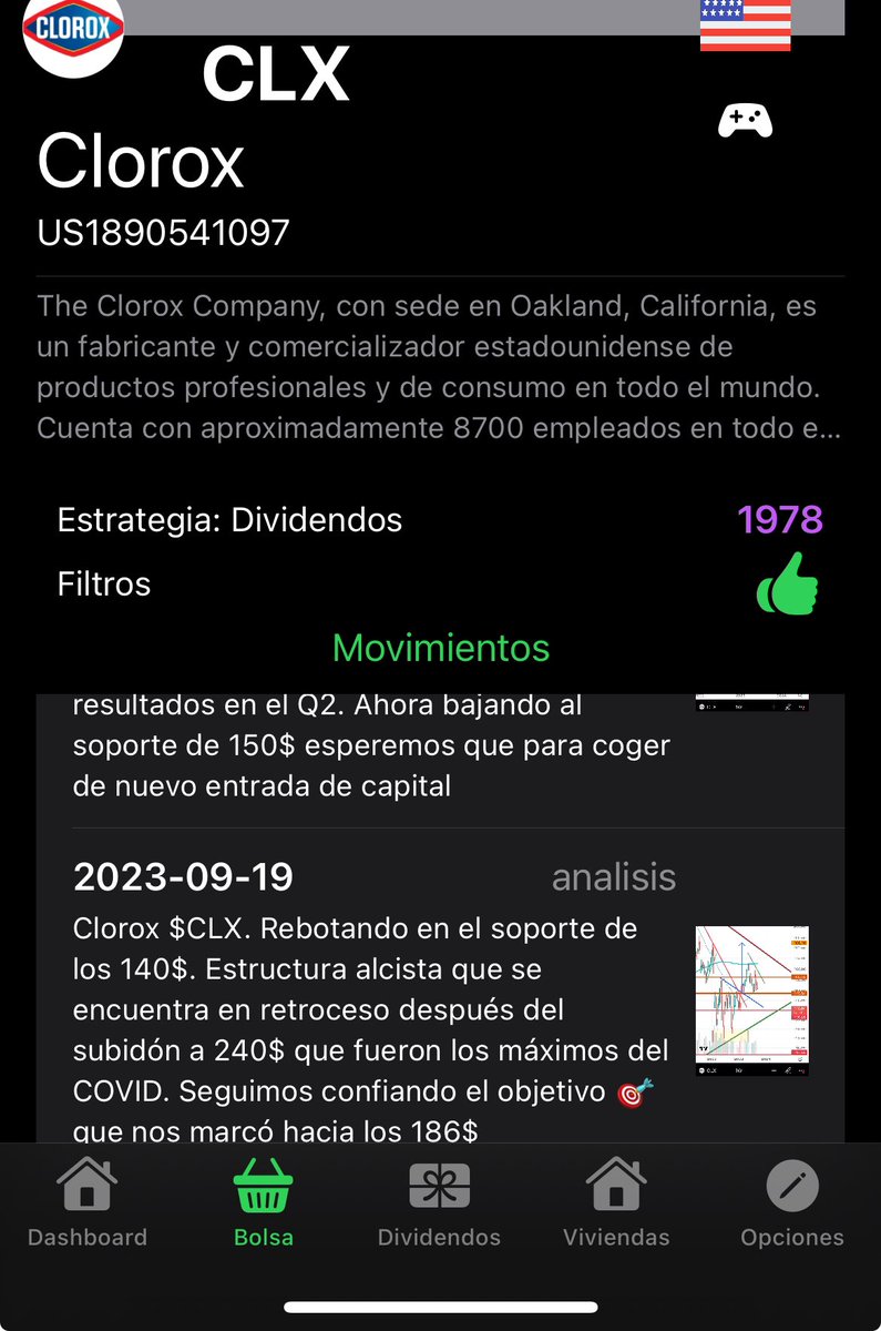 cajurite's tweet photo. En nuestra App #HBLOCK50 puedes ver todos los análisis ordenados por empresa y fecha de modo instantáneo. 

👇Aquí tienes como ejemplo el que hoy acabamos de subir de Clorox https://t.co/UqFiKxD9Bv