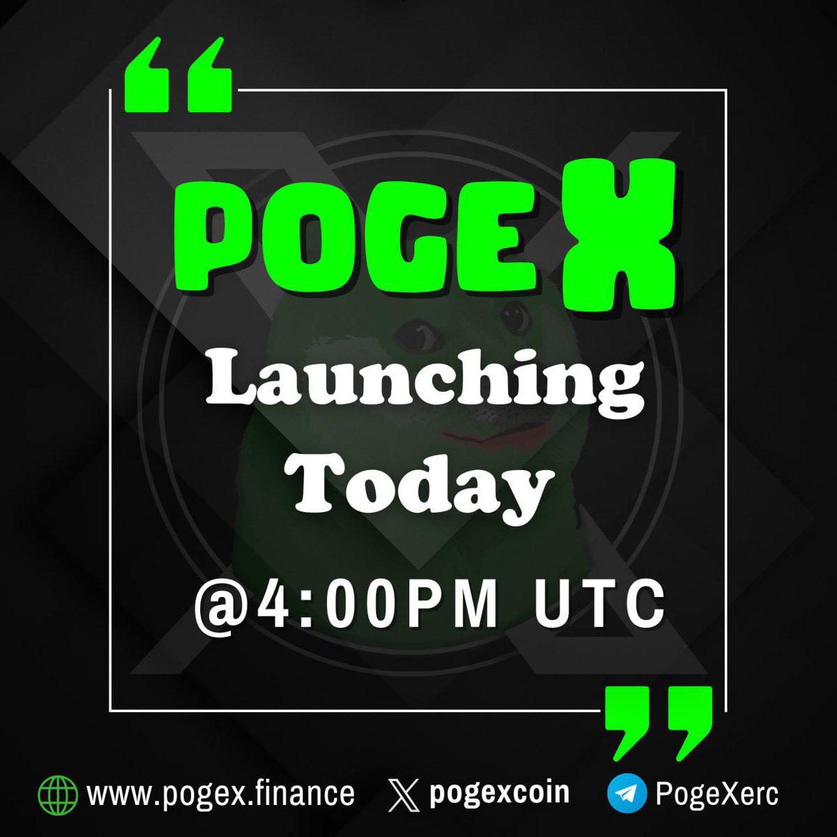 π£ π π π π π π (@topdoge007) on Twitter photo $POGEX (ETH) <a href="/pogexcoin/">Poge X</a> is finally launching today on Uniswap @ 4PM UTC. I can see $PEPE and $DOGE whales supporting this. If you missed previous , this is your final chance to become millionaire. <a href="/selenaroyf/">Selena π¨π¦π</a> is owner and she absolutely knows how to deliver β€οΈβπ₯ Half supply is $POGEX (ETH) <a href="/pogexcoin/">Poge X</a> is finally launching today on Uniswap @ 4PM UTC. I can see $PEPE and $DOGE whales supporting this. If you missed previous , this is your final chance to become millionaire. <a href="/selenaroyf/">Selena π¨π¦π</a> is owner and she absolutely knows how to deliver β€οΈβπ₯ Half supply is