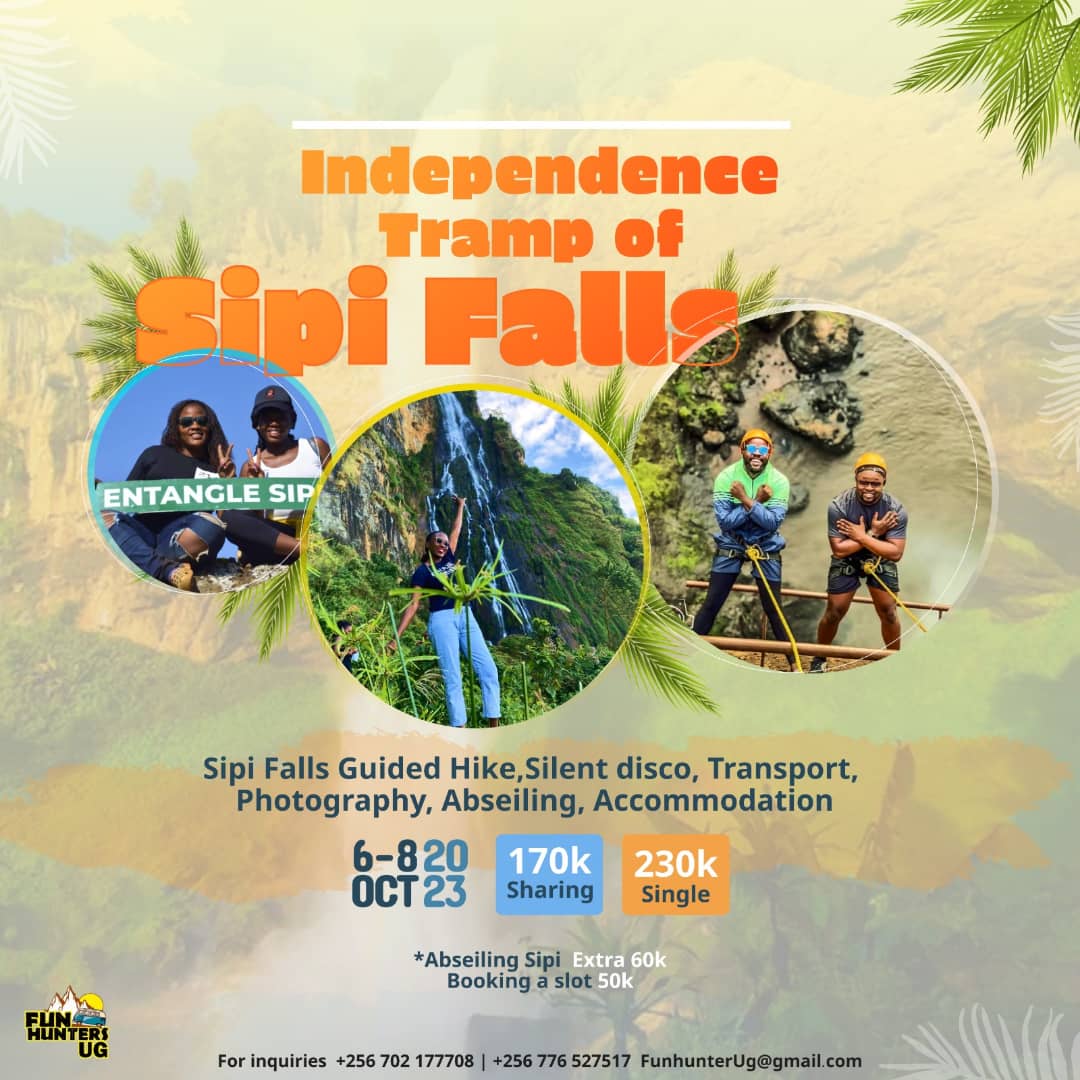 TheRoyalEnigma's tweet photo. EXPLORE UGANDA OR CLOSE THE YEAR IN STYLE?
@Funhunters_Ug and @LuggyaPius gat you covered.
Choose what fits you best or enjoy all these 2 extraordinary trips.
With #FunHunters it's a sure unlimited enjoyment 🤩🥰
#SipiFalls
#VisitUganda
#UgandaIsGold
#Zanzibar #VisitZanzibar https://t.co/FL2FdGGGQT