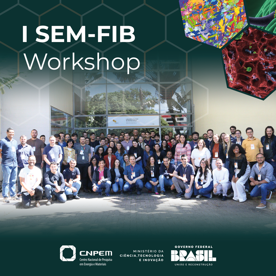 CNPEM's tweet photo. O CNPEM realizou entre 13 e 15 de setembro a primeira edição do  SEM-FIB Workshop, que promoveu uma introdução teórico-prática às microscopias eletrônicas de varredura e de duplo feixe, além de apresentar programas de instalações abertas do Centro! https://t.co/vpaRw9rayB