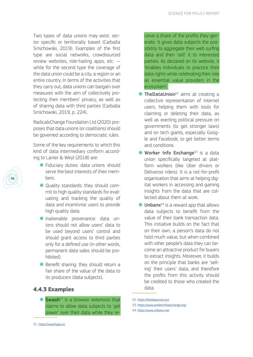 Swash, the world's first Data Union, just earned a well-deserved spot in the <a href="/EU_Commission/">European Commission</a> 's report on 'Mapping the landscape of data intermediaries.' 🇪🇺🚀

Being a web3 project, this recognition marks a significant milestone for us, other Data Unions, and the industry as a