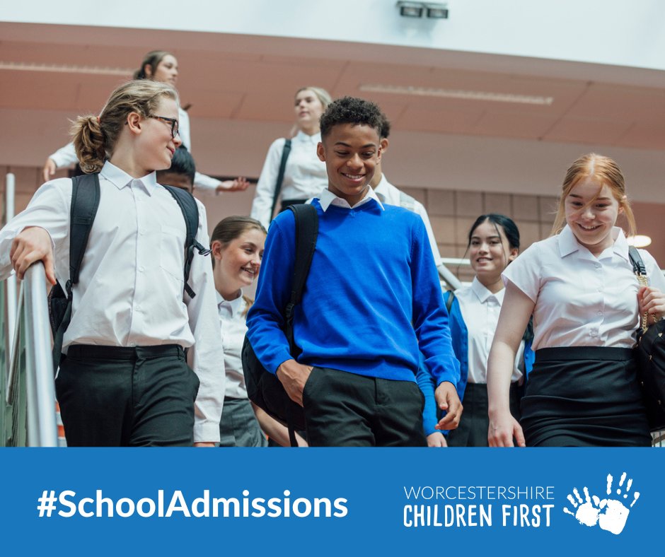 High school application deadline is 31 October 2023 For more information and to apply go to 👉 worcestershire.gov.uk/schooladmissio… #SchoolAdmissions