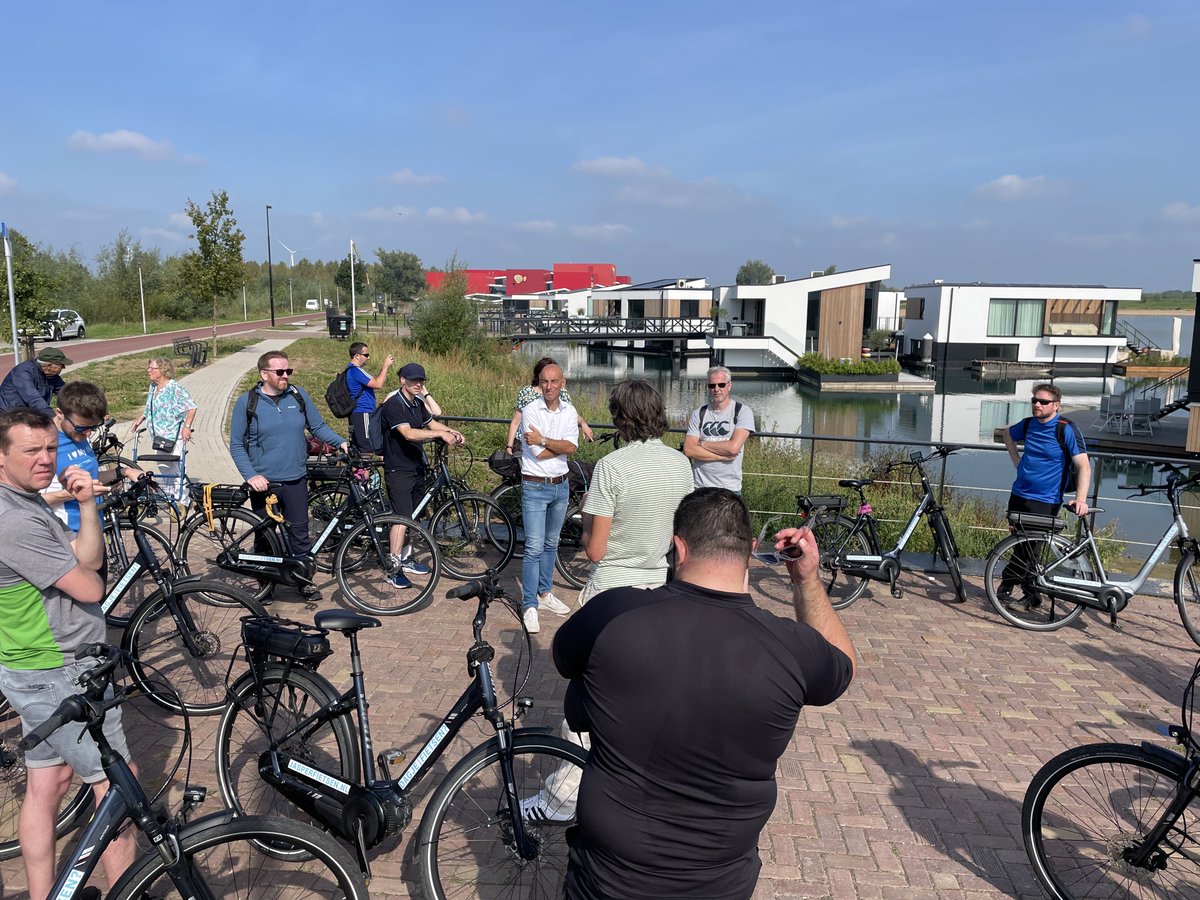mobycon's tweet photo. Last week, @mbruntlett &amp; experts from @RHDHV &amp; @AbelLeisure led a group from Transport Infrastructure Ireland on a @Cycling_Embassy workshop. As a part of their vision to connect their intercity leisure routes, they focused on connectivity, cohesion, attractiveness &amp; inclusivity. https://t.co/Tu2tFT17ep