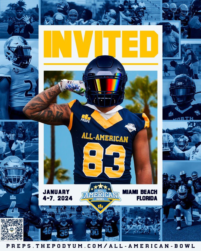 Thank you for the invite1️⃣ @PP_All_American @JPIIHS_Football