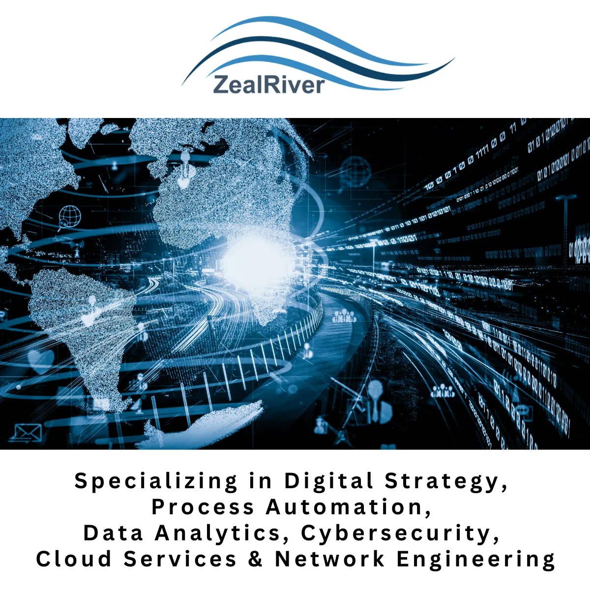 zealrivertech's tweet image. ZealRiver delivers. We leverage our expertise in delivering world-class IT services to enrich and empower teams, enabling them to drive meaningful change and make a lasting impact through the power of digital technologies. 
#DigitalTransformation #GovCon #EDWOSB #TechForGood