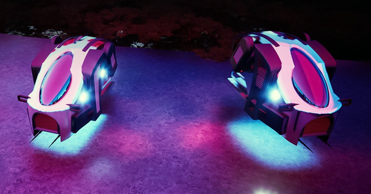 thelootverse's tweet photo. Our loader-class vehicles use an advanced magnetic levitation (maglev) system and superconductor technology to levitate. We've showcased them in Einvaldi City, which will soon be accessible at https://t.co/mP1LZI488P. #ImmersiveEnvironments #VirtualReconstruction https://t.co/Ot9ihBtcUv