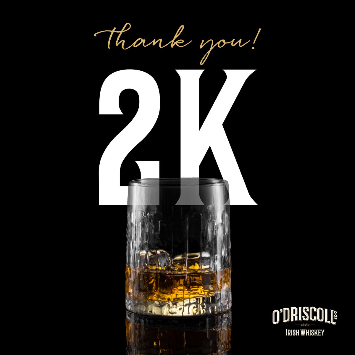 To our 2k fierce and loyal mates on the good ship O'Driscolls, you're the heart of this pirate clan! Let's raise a toast to our voyage so far and set sail for 1k more. 🍀🥃🏴‍☠️ 🖱 Shop Now - odriscollsirishwhiskey.com #odriscollsirishwhiskey #weareallodriscolls #drinkresponsibly