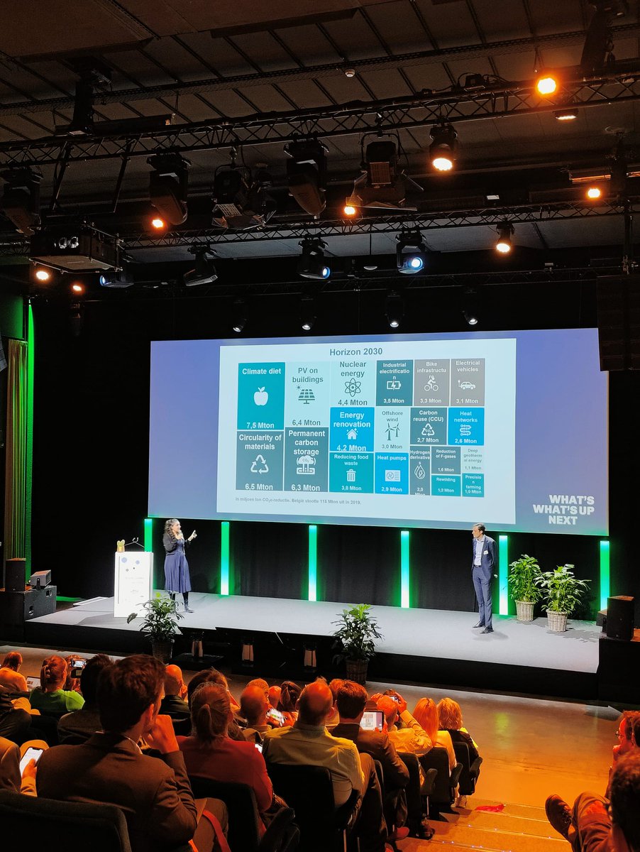 België heeft nog maar 27 jaar om volledig #klimaatneutraal te worden. <a href="/KristofEggermo1/">Kristof Eggermont</a> en Yanaika Denoyelle van <a href="/Econopolis/">Econopolis</a> geloven dat het kan door de vindingrijkheid en wilskracht van de mens. #deklimaatschok #wuwn
