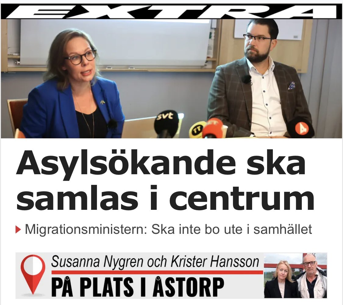 Kan någon förklara för regeringen att asylsökande är människor? Människor på flykt?